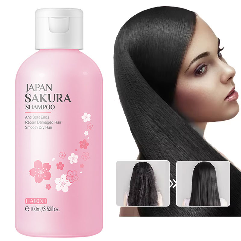 Hair Care Dandruff - شامبو ساكورا ياباني من LAIKOU لإصلاح