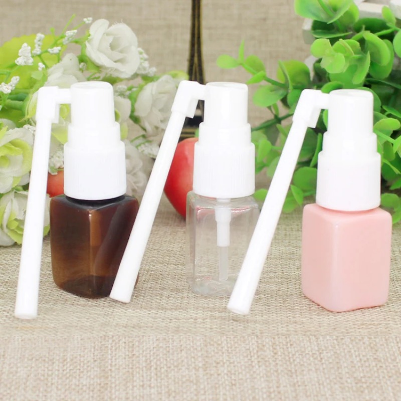 Hair Care Spray - 10/50/100 قطعة زجاجات رذاذ أنفية بلاستيكية
