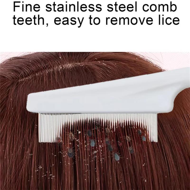 Hair Care Dandruff - مشط فائق الكثافة للقضاء على القمل،