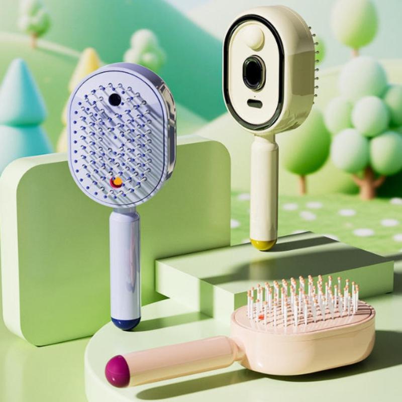 Hair Care Spray - فرشاة تدليك فروة الرأس بالاهتزاز مع