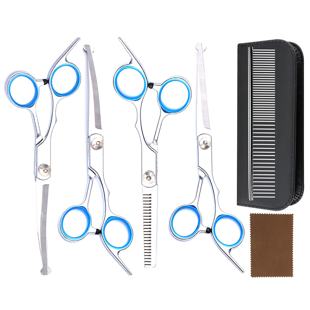 مجموعة مقصات احترافية لتهذيب ش - مراجعة Hair Care Step وسعره