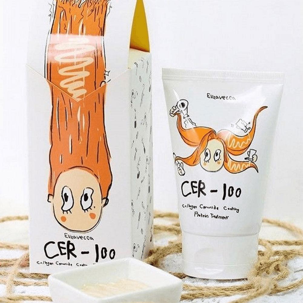 قناع الشعر بالكولاجين CER-100، - مراجعة Hair Care Collagen وسعره