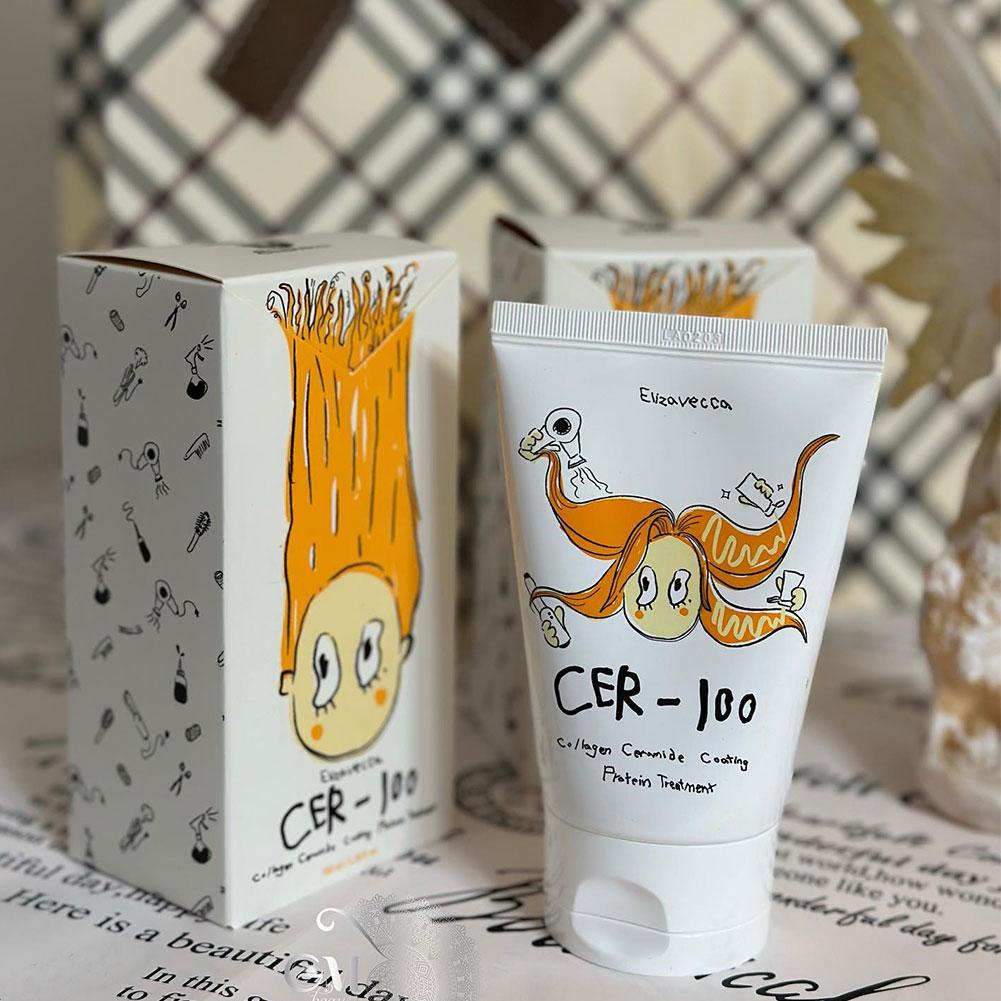 قناع الشعر بالكولاجين CER-100، - مراجعة Hair Care Collagen وسعره
