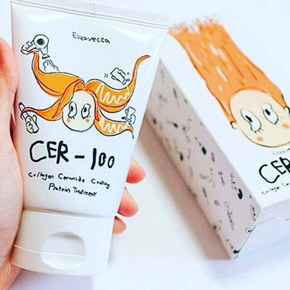قناع الشعر بالكولاجين CER-100، - مراجعة Hair Care Collagen وسعره