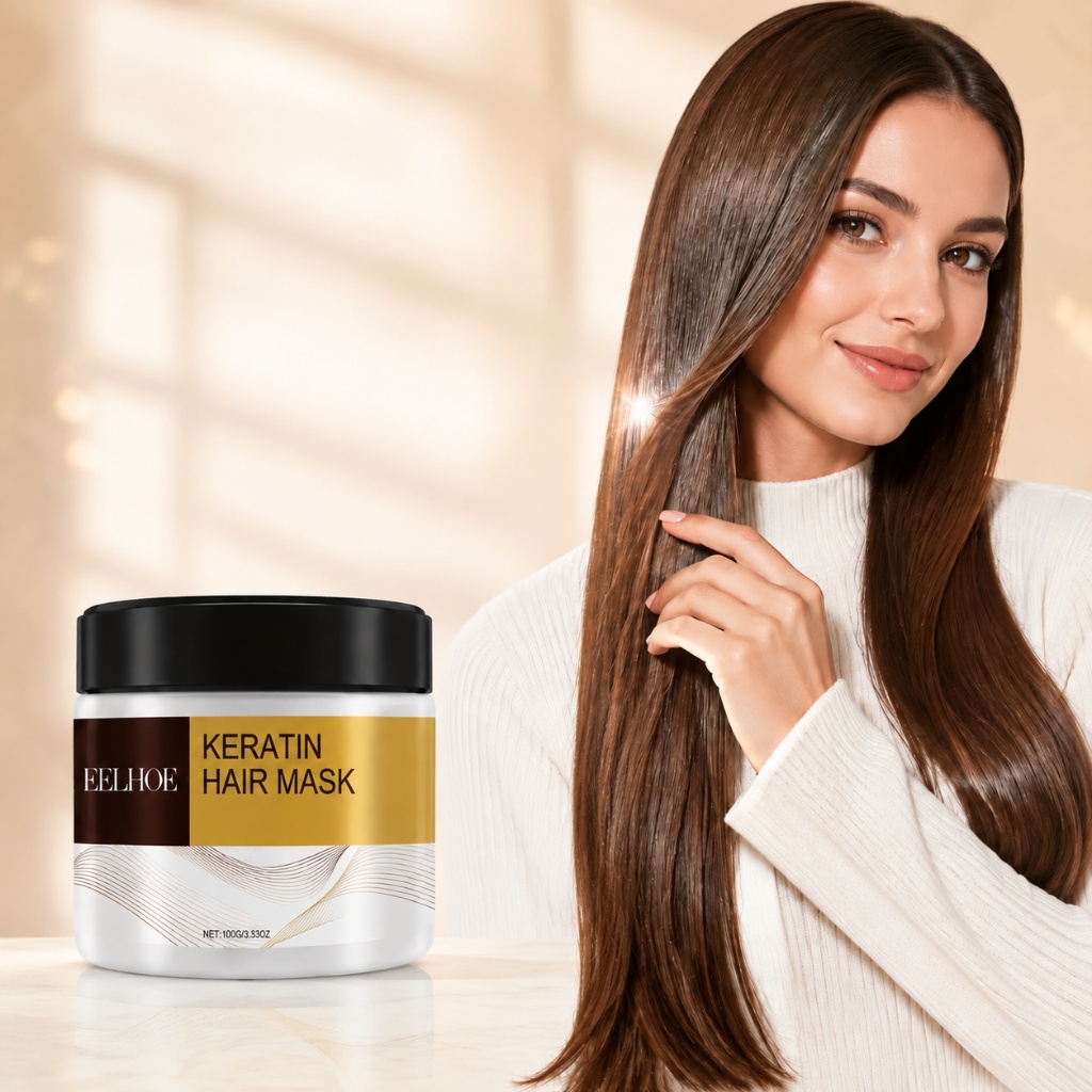 قناع الشعر بالكيراتين وزيت الأ - مراجعة Hair Care Collagen وسعره