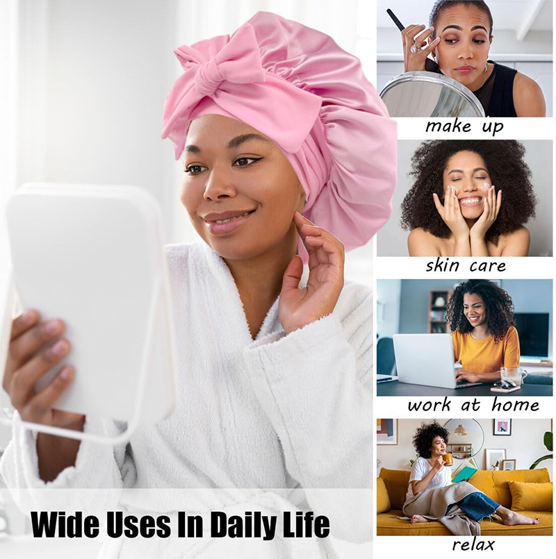 جديد إمرأة الساتان بونيه حريري - مراجعة Hair Care China وسعره